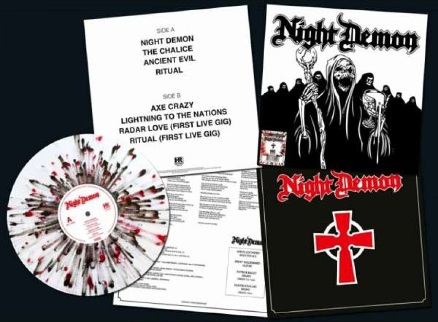 Night Demon - Night Demon • Splatter Vinyl EP